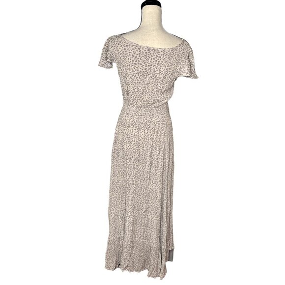 Olivaceous Tulip Hem Button up dress Size L - Picture 4 of 8